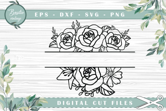 Evaluating Floral Frame Cutting Files for Digital Crafting