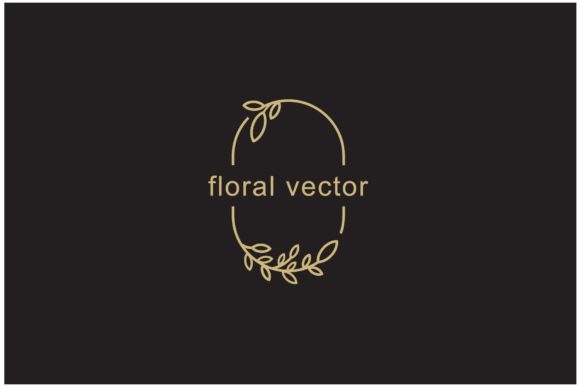 Evaluating the Floral Elegant Gold Circle Frames Logo Vector for Professional Branding