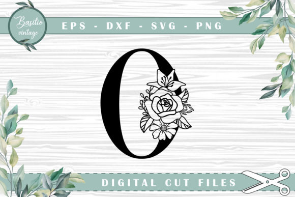 Floral Letter O Alphabet Cutting Files: A Practical Guide for Crafters