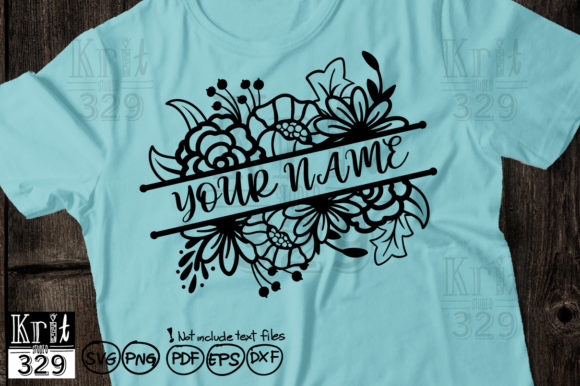 Floral Monogram Border: Elevating DIY Crafts for Plant Lovers