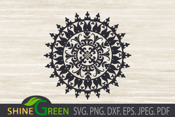 Mandala - Floral Vintage: Elevating Crafts with Timeless Vector Designs